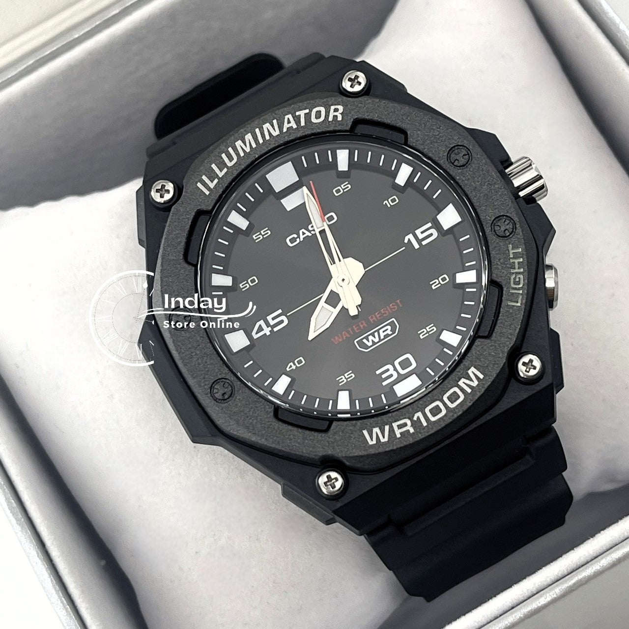 Casio Analog Men's Watch MW-620H-1A Resin Band Resin Glass Sporty Design
