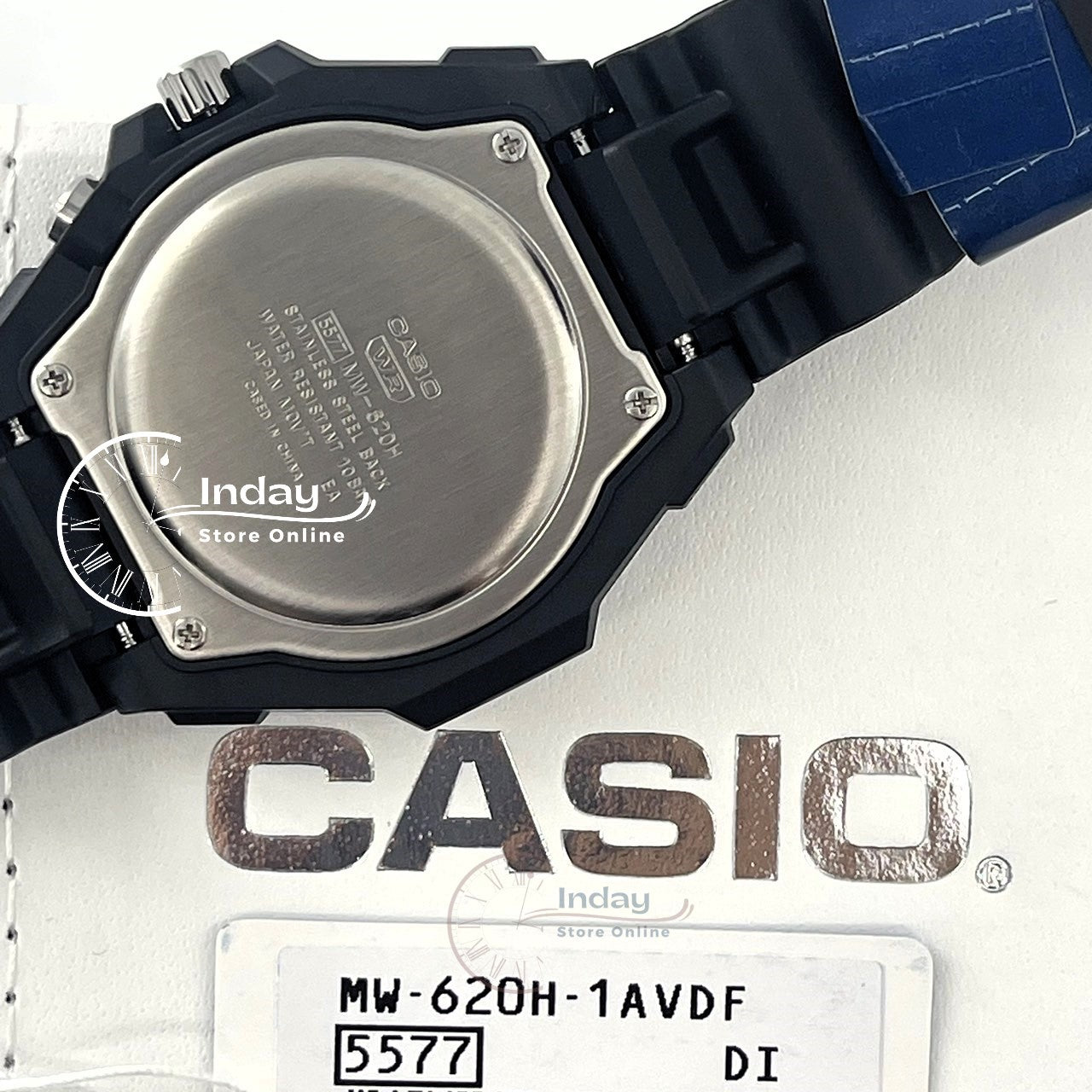Casio Analog Men's Watch MW-620H-1A Resin Band Resin Glass Sporty Design