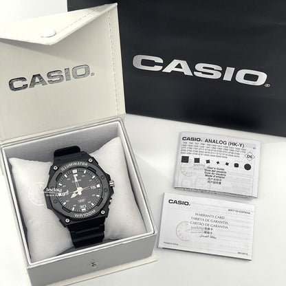 Casio Analog Men's Watch MW-620H-1A Resin Band Resin Glass Sporty Design