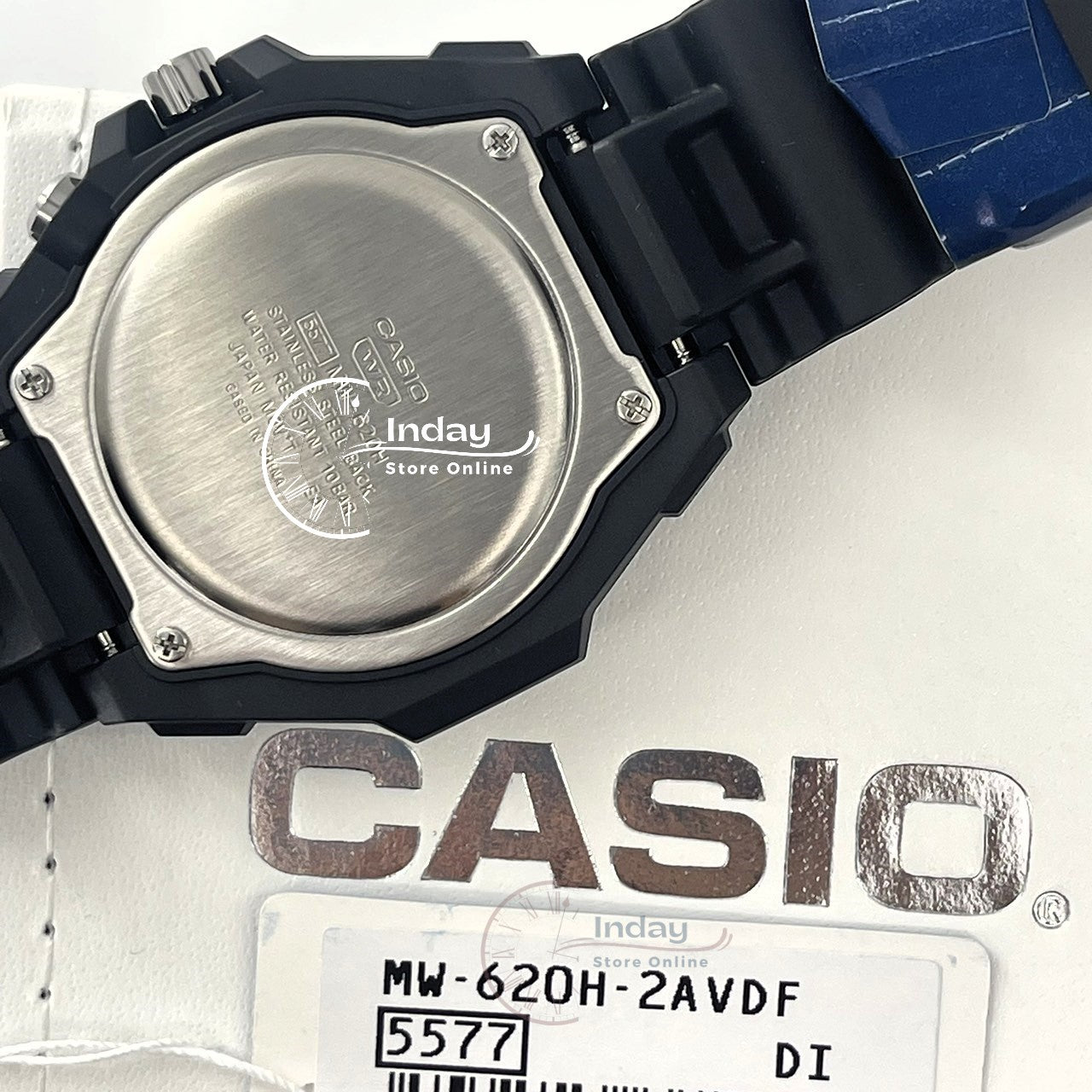 Casio Illuminator Analog Blu Luce LED Quarzo MW-620H-2AV Casio Illuminator Analog Blu Luce LED Quarzo MW-620H-2AV