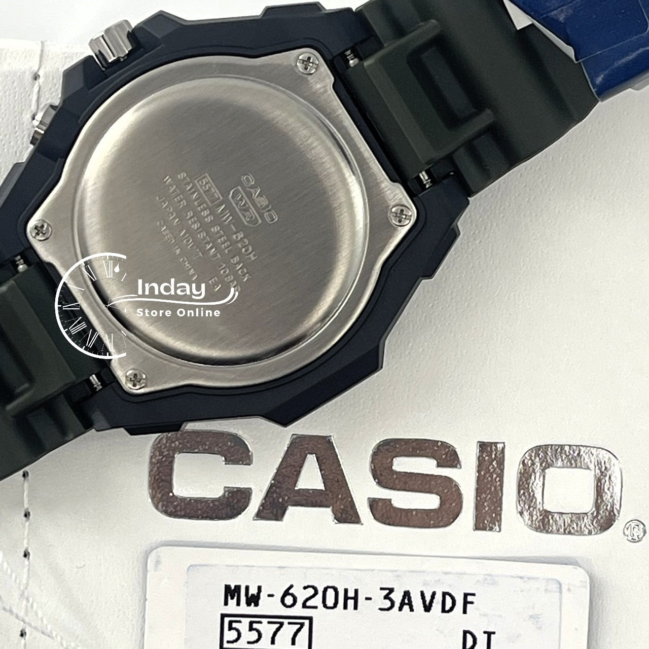Casio Analog Men's Watch MW-620H-3A Resin Band Resin Glass Sporty Design