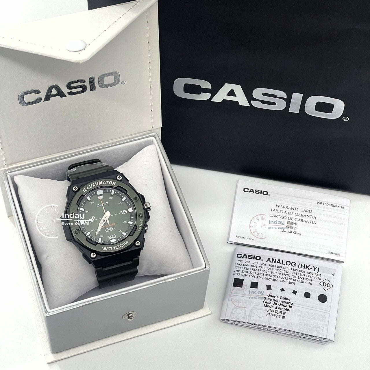 Casio Analog Men's Watch MW-620H-3A Resin Band Resin Glass Sporty Design
