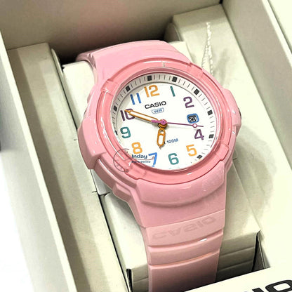 Casio Analog Watch LX-800H-4A Resin Glass Bio-Based Resin Band