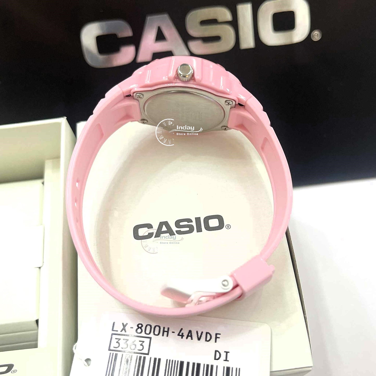 Casio Analog Watch LX-800H-4A Resin Glass Bio-Based Resin Band