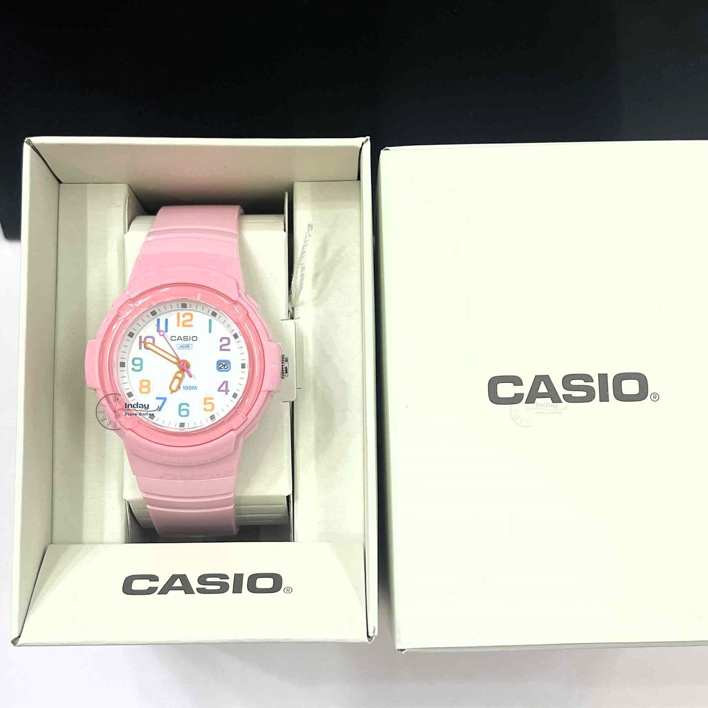 Casio Analog Watch LX-800H-4A Resin Glass Bio-Based Resin Band