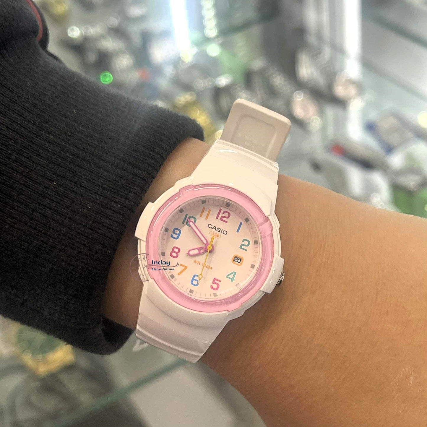 Casio Analog Watch LX-800H-7A1 Resin Glass Bio-Based Resin Band