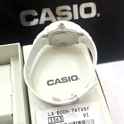 Casio Analog Watch LX-800H-7A1 Resin Glass Bio-Based Resin Band