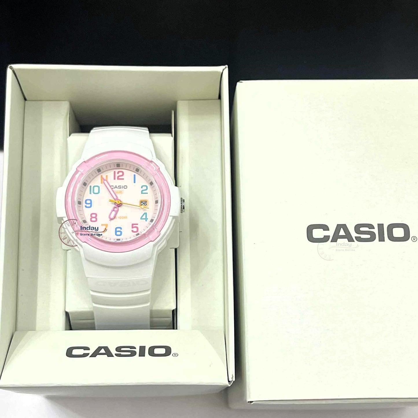 Casio Analog Watch LX-800H-7A1 Resin Glass Bio-Based Resin Band