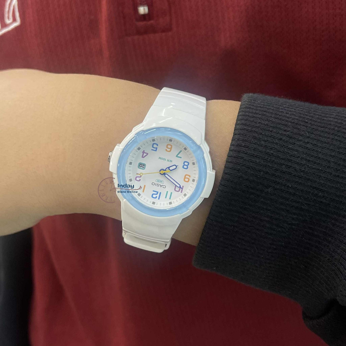 Casio Analog Watch LX-800H-7A2 Resin Glass Bio-Based Resin Band