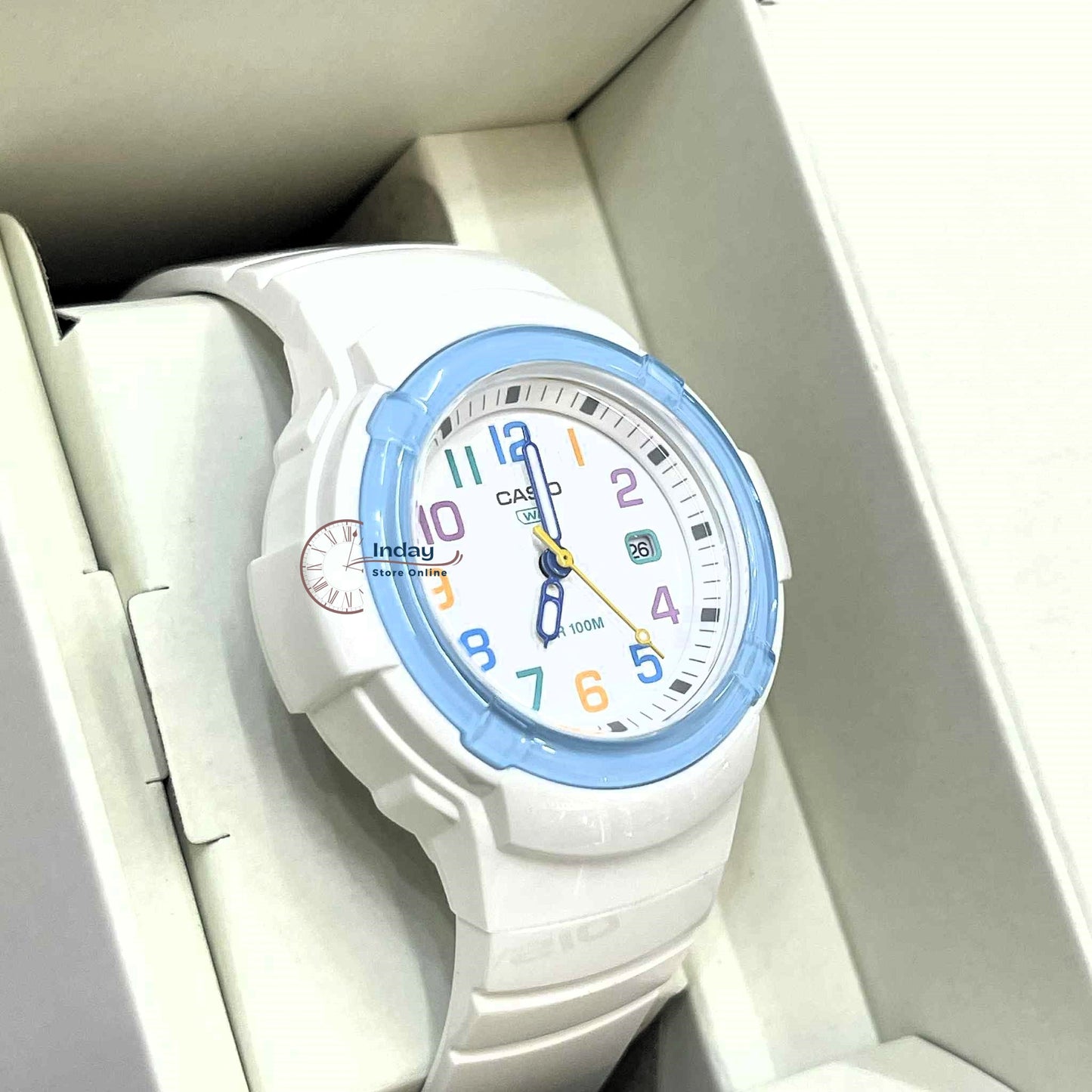 Casio Analog Watch LX-800H-7A2 Resin Glass Bio-Based Resin Band