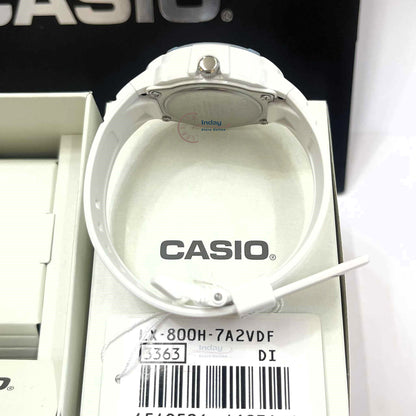 Casio Analog Watch LX-800H-7A2 Resin Glass Bio-Based Resin Band