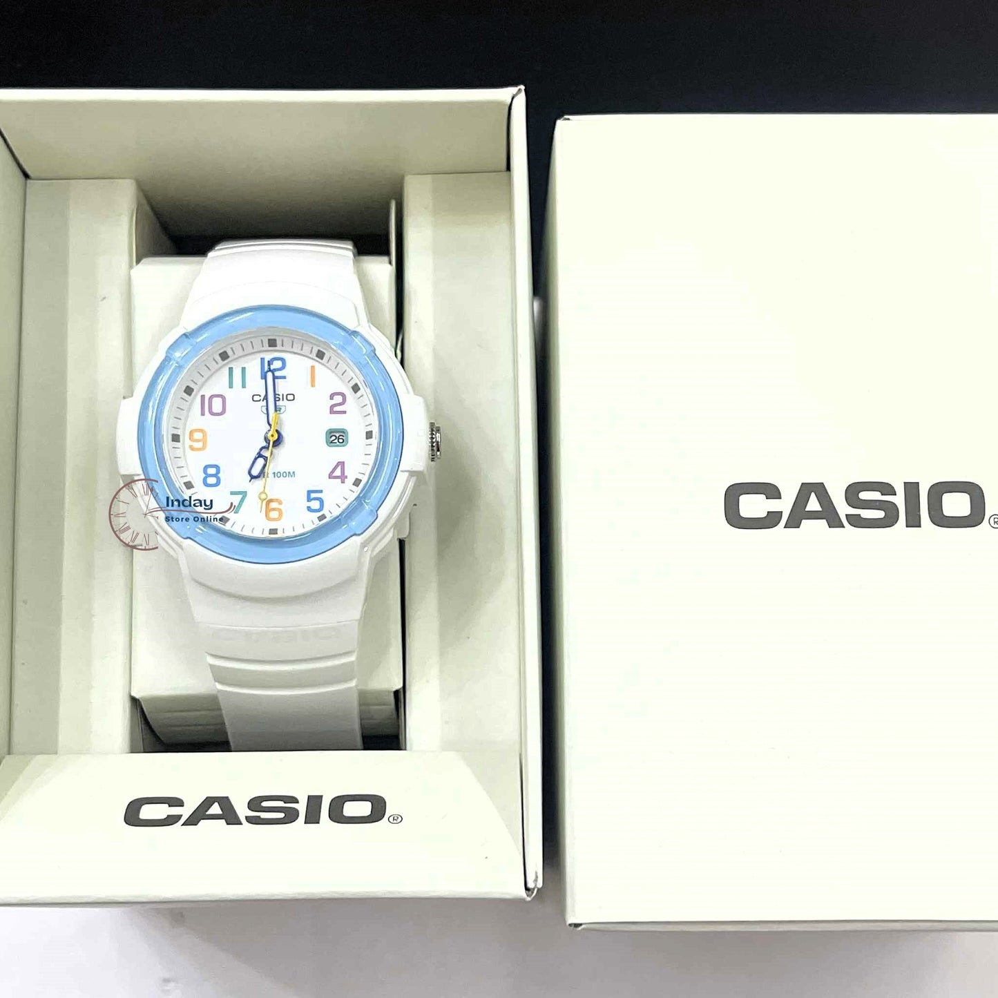 Casio Analog Watch LX-800H-7A2 Resin Glass Bio-Based Resin Band