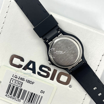 Casio Analog Women's Watch LQ-24B-1B Bio-based Resin Glass Resin Band