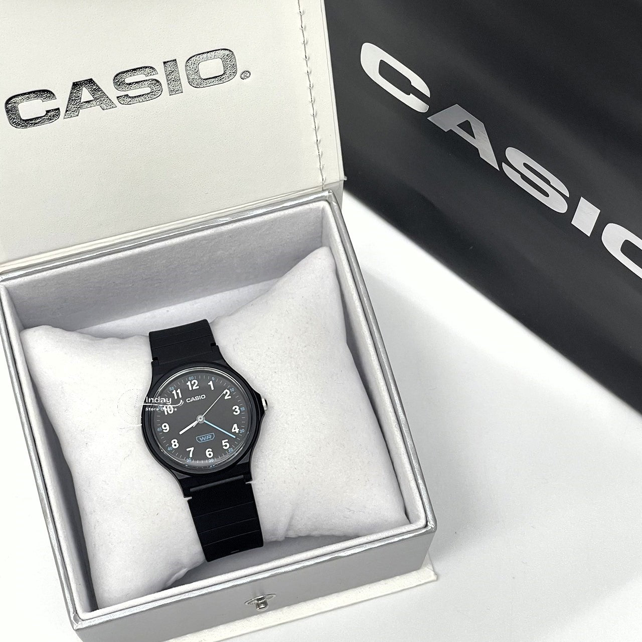Casio Analog Women's Watch LQ-24B-1B Bio-based Resin Glass Resin Band