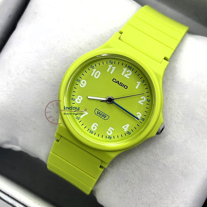Casio Analog Women's Watch LQ-24B-3B Bio-based Resin Glass Resin Band