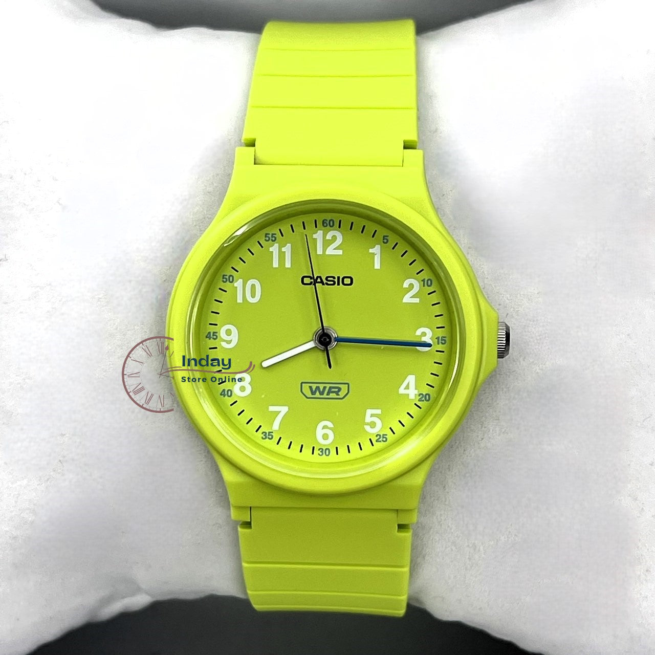 Casio Analog Women's Watch LQ-24B-3B Bio-based Resin Glass Resin Band