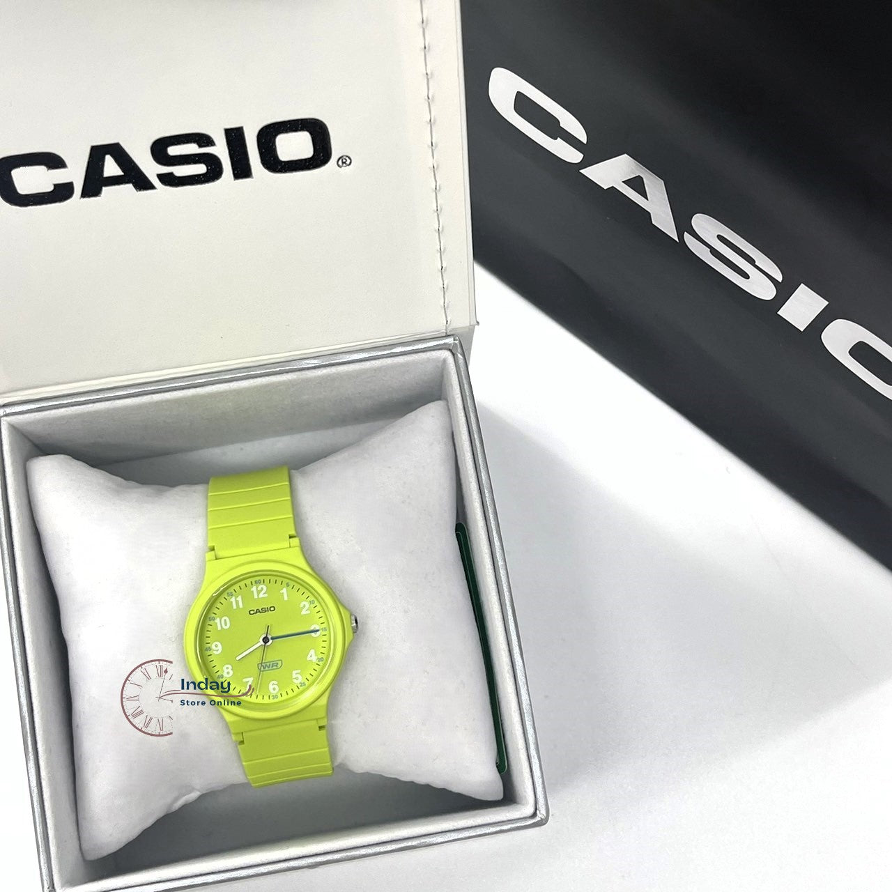 Casio Analog Women's Watch LQ-24B-3B Bio-based Resin Glass Resin Band