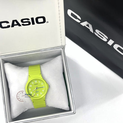 Casio Analog Women's Watch LQ-24B-3B Bio-based Resin Glass Resin Band