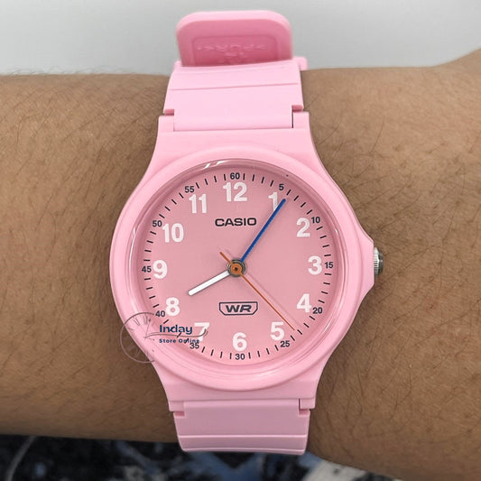 Casio Analog Women's Watch LQ-24B-4B Bio-based Resin Glass Resin Band