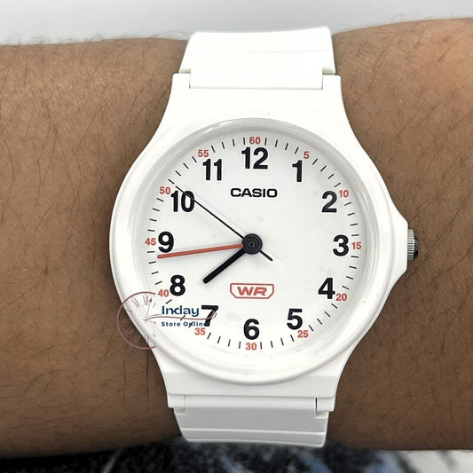 Casio Analog Women's Watch LQ-24B-7B Bio-based Resin Glass Resin Band