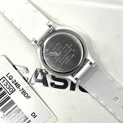 Casio Analog Women's Watch LQ-24B-7B Bio-based Resin Glass Resin Band
