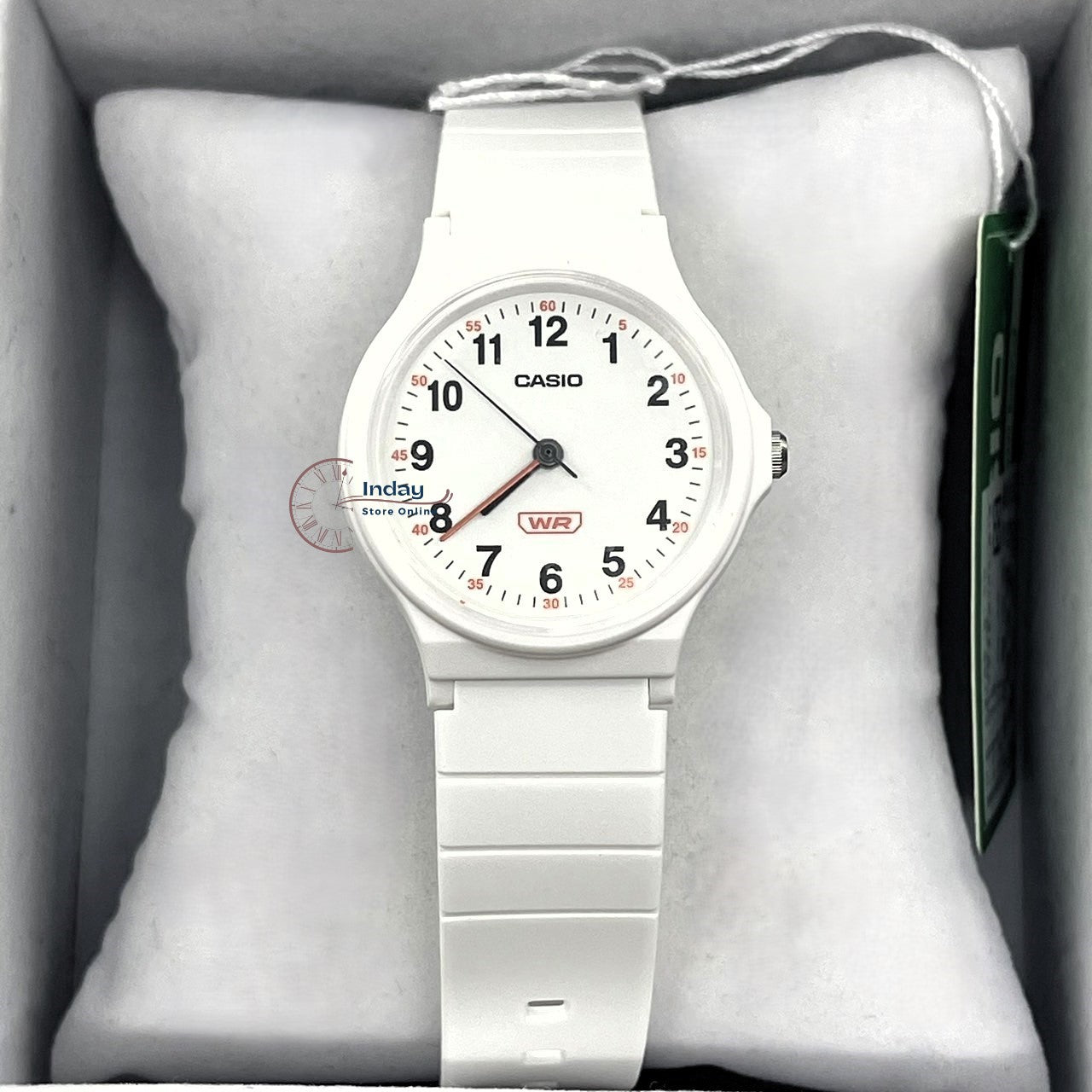 Casio Analog Women's Watch LQ-24B-7B Bio-based Resin Glass Resin Band