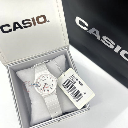 Casio Analog Women's Watch LQ-24B-7B Bio-based Resin Glass Resin Band