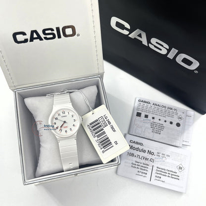 Casio Analog Women's Watch LQ-24B-7B Bio-based Resin Glass Resin Band