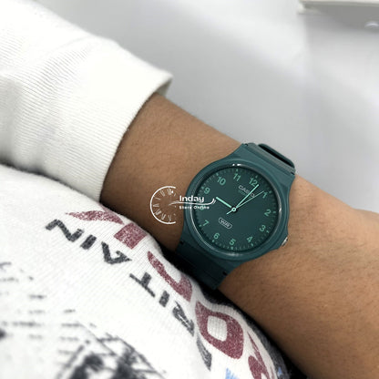 Casio Analog Women's Watch MQ-24B-3B Bio-based Resin Glass Resin Band