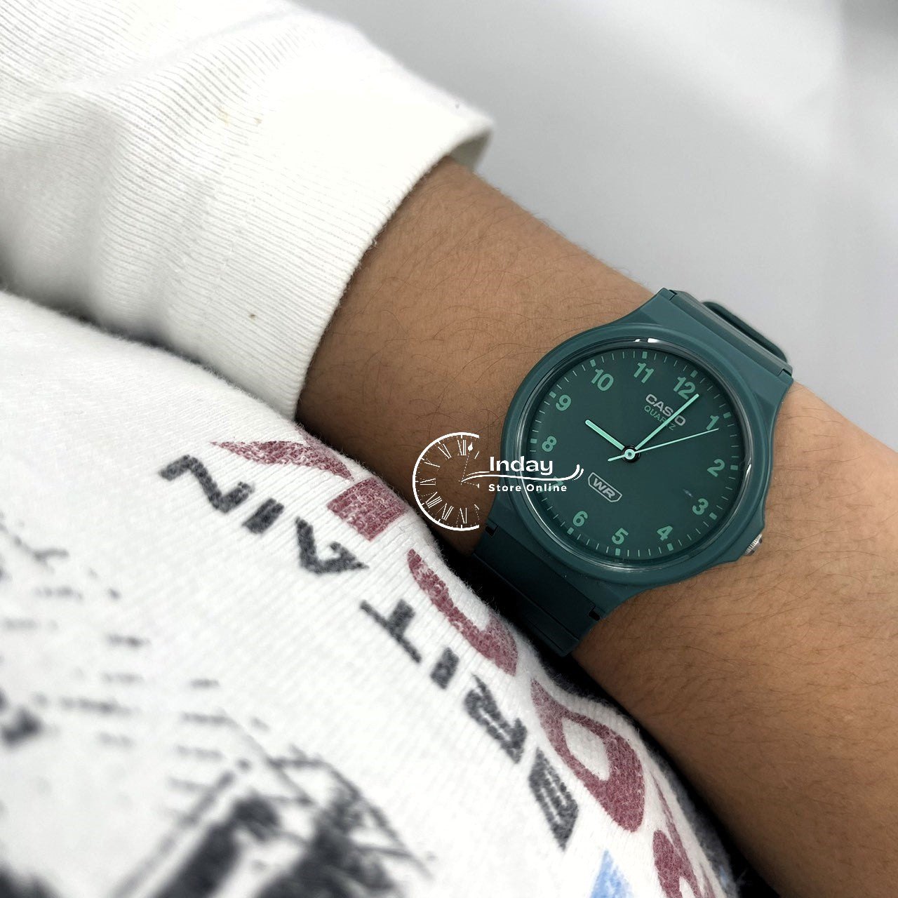Casio Analog Women's Watch MQ-24B-3B Bio-based Resin Glass Resin Band