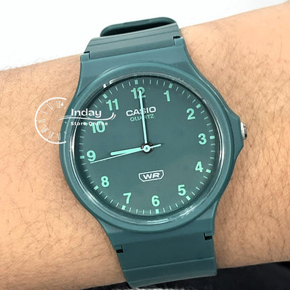Casio Analog Women's Watch MQ-24B-3B Bio-based Resin Glass Resin Band