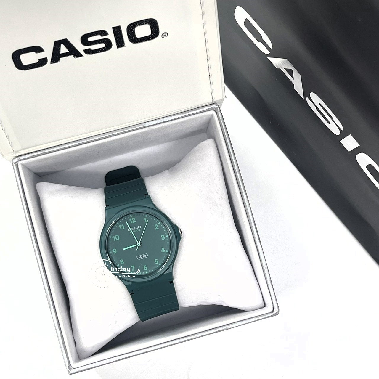 Casio Analog Women's Watch MQ-24B-3B Bio-based Resin Glass Resin Band