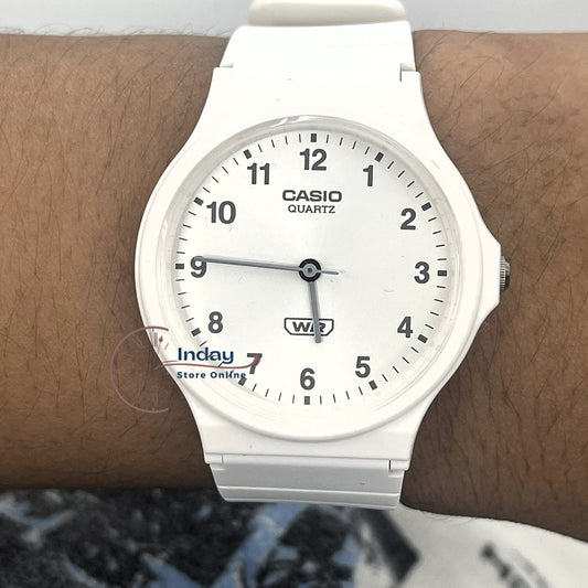 Casio Analog Women's Watch MQ-24B-7B Bio-based Resin Glass Resin Band