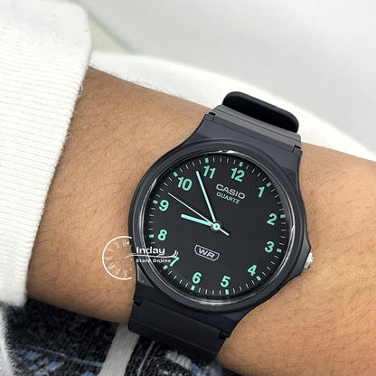 Casio Analog Women's Watch MQ-24B-8B Bio-based Resin Glass Resin Band