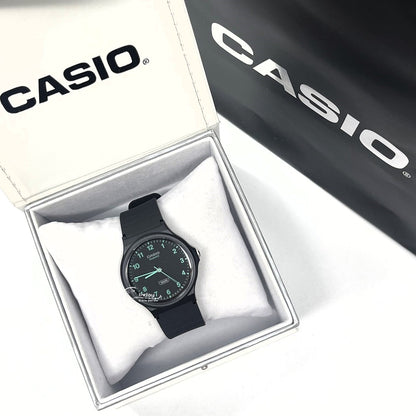 Casio Analog Women's Watch MQ-24B-8B Bio-based Resin Glass Resin Band