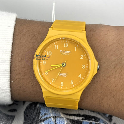 Casio Analog Women's Watch MQ-24B-9B Bio-based Resin Glass Resin Band
