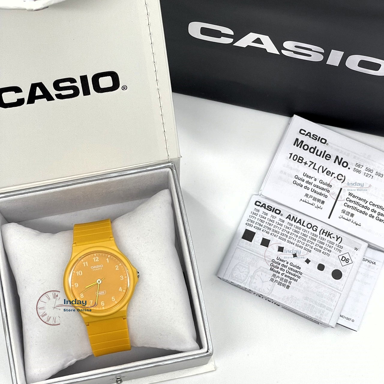 Casio Analog Women's Watch MQ-24B-9B Bio-based Resin Glass Resin Band