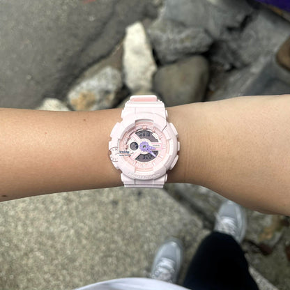 Casio Baby-G Women's Watch BA-110AH-4A Mineral Glass Resin Band Shock Resistant