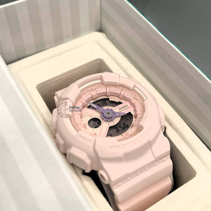 Casio Baby-G Women's Watch BA-110AH-4A Mineral Glass Resin Band Shock Resistant