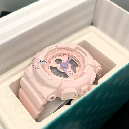 Casio Baby-G Women's Watch BA-110AH-4A Mineral Glass Resin Band Shock Resistant