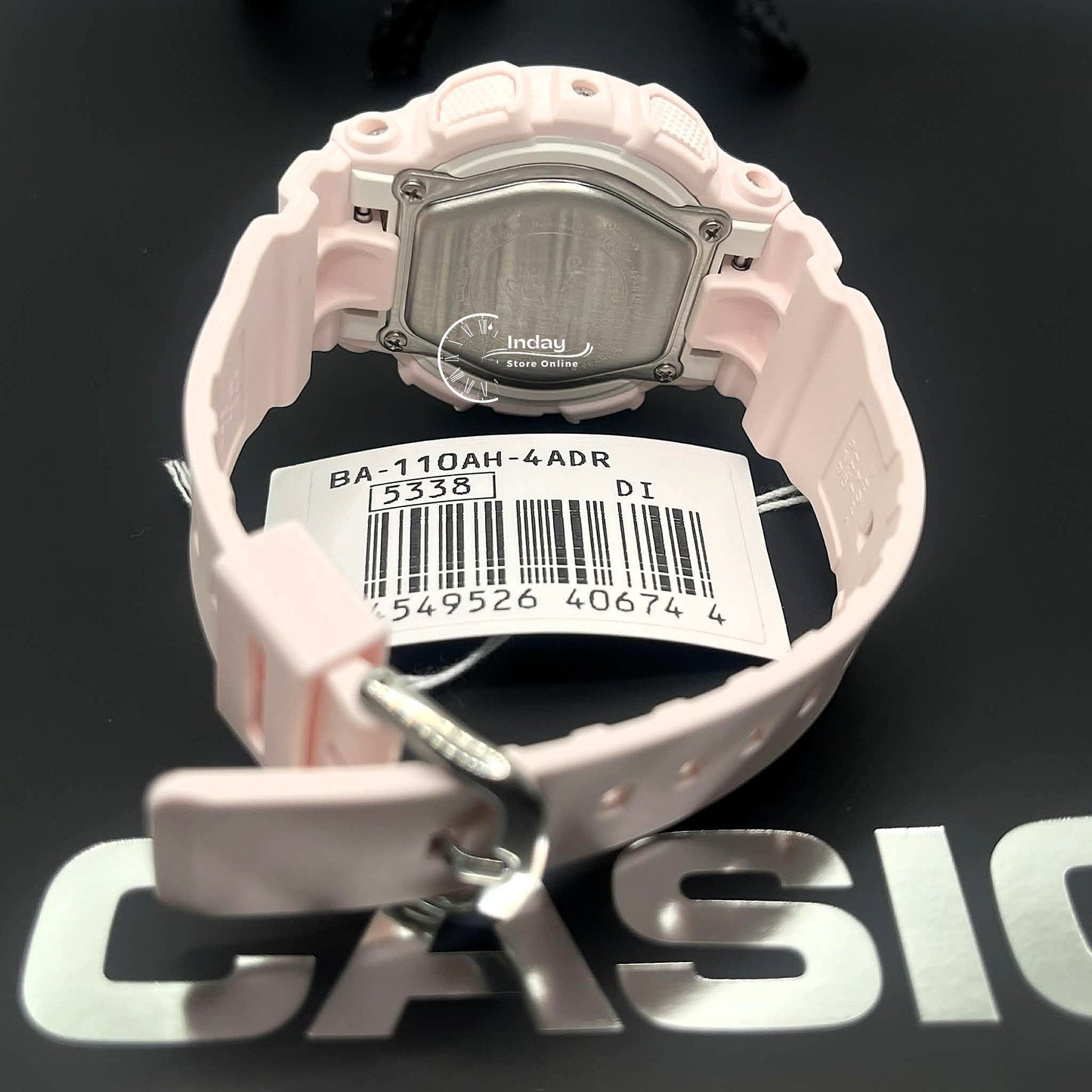 Casio Baby-G Women's Watch BA-110AH-4A Mineral Glass Resin Band Shock Resistant
