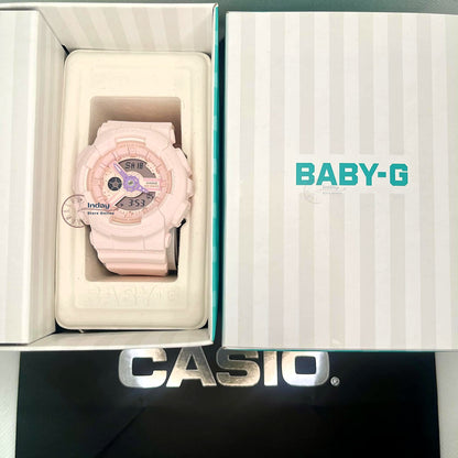 Casio Baby-G Women's Watch BA-110AH-4A Mineral Glass Resin Band Shock Resistant