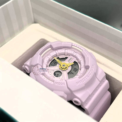 Casio Baby-G Women's Watch BA-110AH-6A Mineral Glass Resin Band Shock Resistant