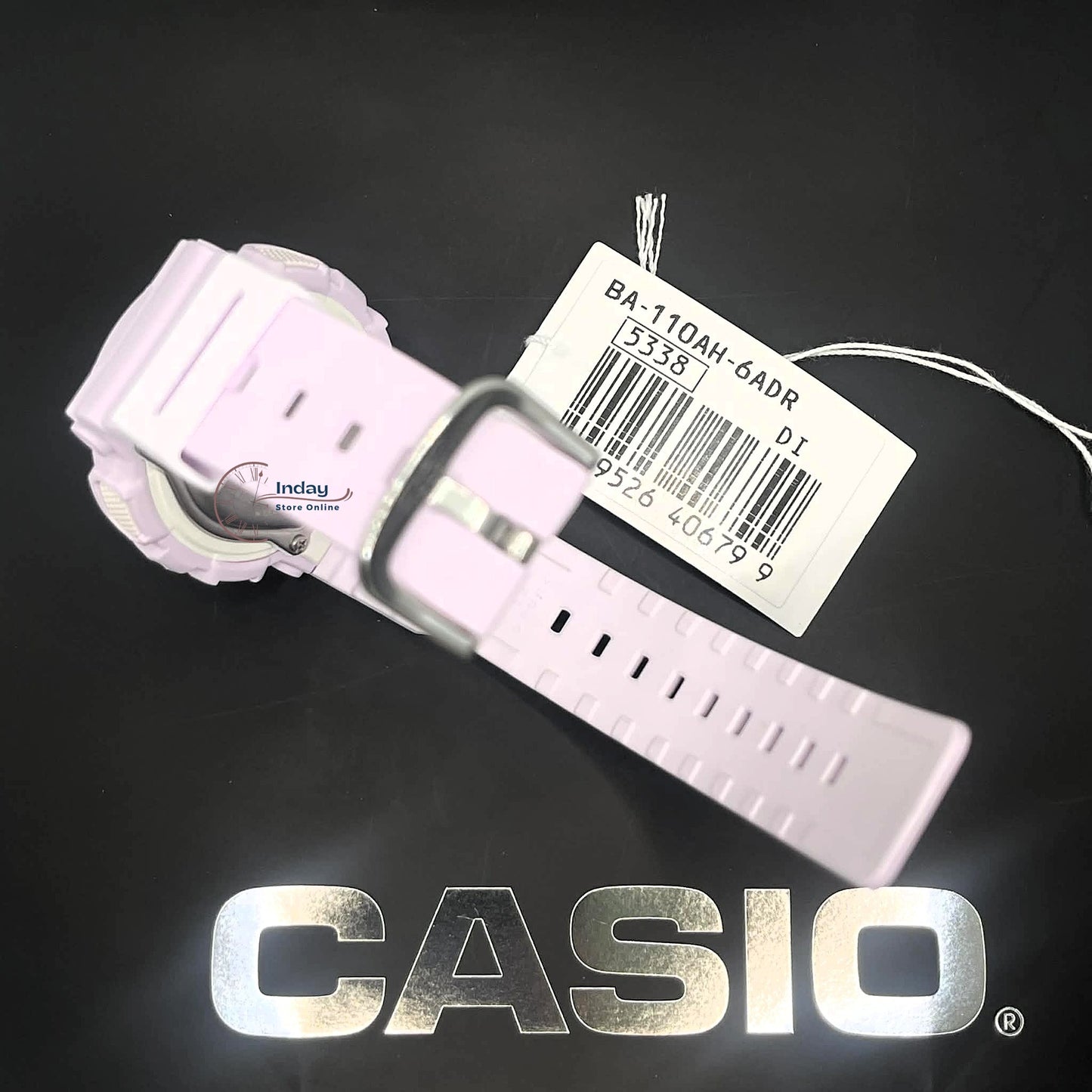 Casio Baby-G Women's Watch BA-110AH-6A Mineral Glass Resin Band Shock Resistant