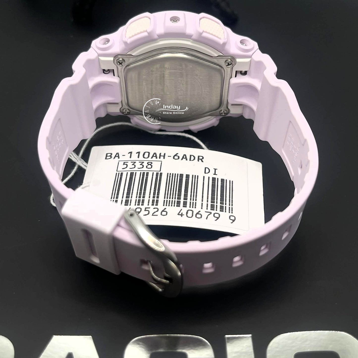 Casio Baby-G Women's Watch BA-110AH-6A Mineral Glass Resin Band Shock Resistant