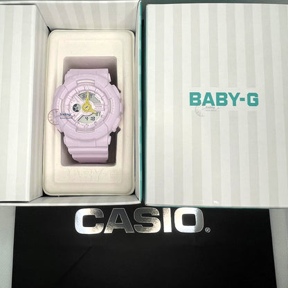 Casio Baby-G Women's Watch BA-110AH-6A Mineral Glass Resin Band Shock Resistant