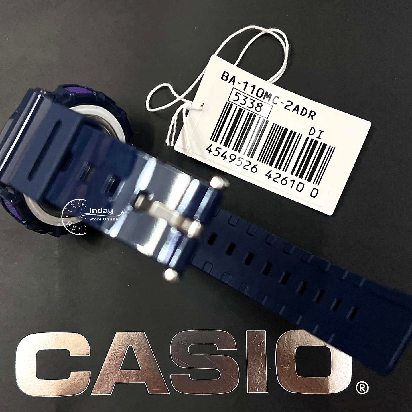 Casio Baby-G Women's Watch BA-110MC-2A Resin Band Mineral Glass Shock Resistant Battery Life: 2 Years