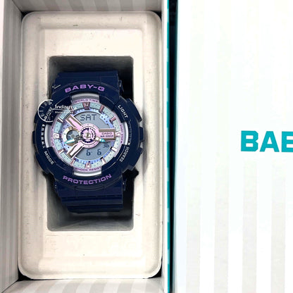 Casio Baby-G Women's Watch BA-110MC-2A Resin Band Mineral Glass Shock Resistant Battery Life: 2 Years