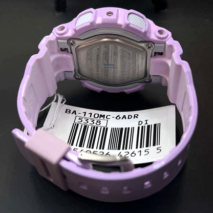 Casio Baby-G Women's Watch BA-110MC-6A Resin Band Mineral Glass Shock Resistant Battery Life: 2 Years