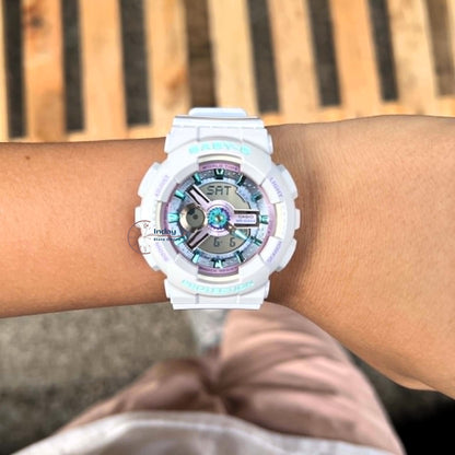Casio Baby-G Women's Watch BA-110MC-7A Resin Band Mineral Glass Shock Resistant Battery Life: 2 Years